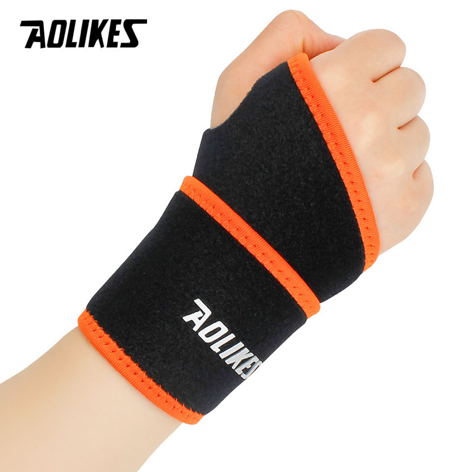 Wrist Wraps Weightlifting Support - AOLIKES 1 PC supporto per supporto
