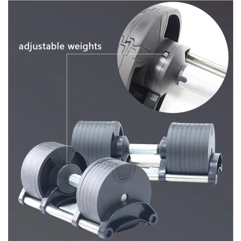 Attrezzatura per Palestra e Fi - Adjustable Dumbbell Pair 40Kg recensione e prezzo